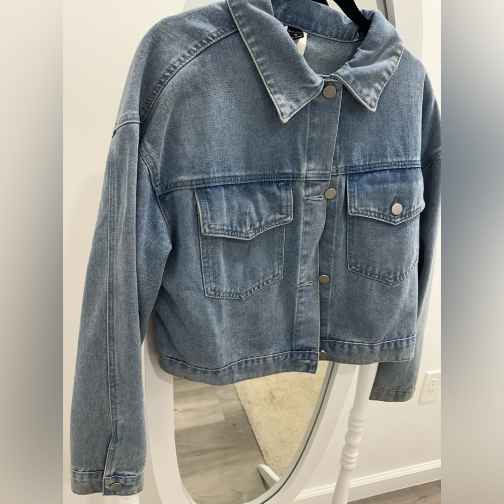 Denim Jean oversized jacket